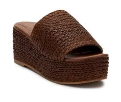 Women's Beach By Matisse Peony Platform Wedge Sandals -Heeled Sandals Shop 2 732