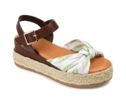 Women's Journee Collection Adriann Espadrille Wedge Sandals -Heeled Sandals Shop 2 753