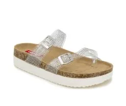 Women's Unionbay Abbie Platform Footbed Sandals -Heeled Sandals Shop 2 755