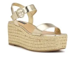 Women's Nine West Nillo Espadrille Platform Sandals -Heeled Sandals Shop 2 764
