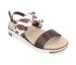 Women's Journee Collection Riya Low Wedge Sandals -Heeled Sandals Shop 2 801