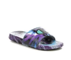Women's Champion Mega Slide Tie-Dye Sport Slides -Heeled Sandals Shop 2 832
