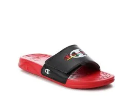 Boys' Champion Little Kid & Big Kid Mega V Explorer Sport Slides 10 Boys' Champion Little Kid & Big Kid Mega V Explorer Sport Slides -Heeled Sandals Shop 2 838