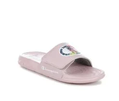 Women's Champion Mega Floral Sport Slides -Heeled Sandals Shop 2 906