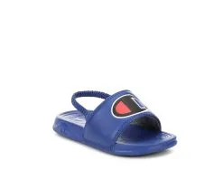 Boys' Champion Infant Mega Slide Big C Sport Slides -Heeled Sandals Shop 2 908