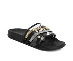 Women's Juicy Styx Slide Sandals -Heeled Sandals Shop 2 921