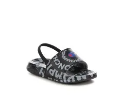 Boys' Champion Toddler Mega Slide Swirl Sport Slides -Heeled Sandals Shop 2 925