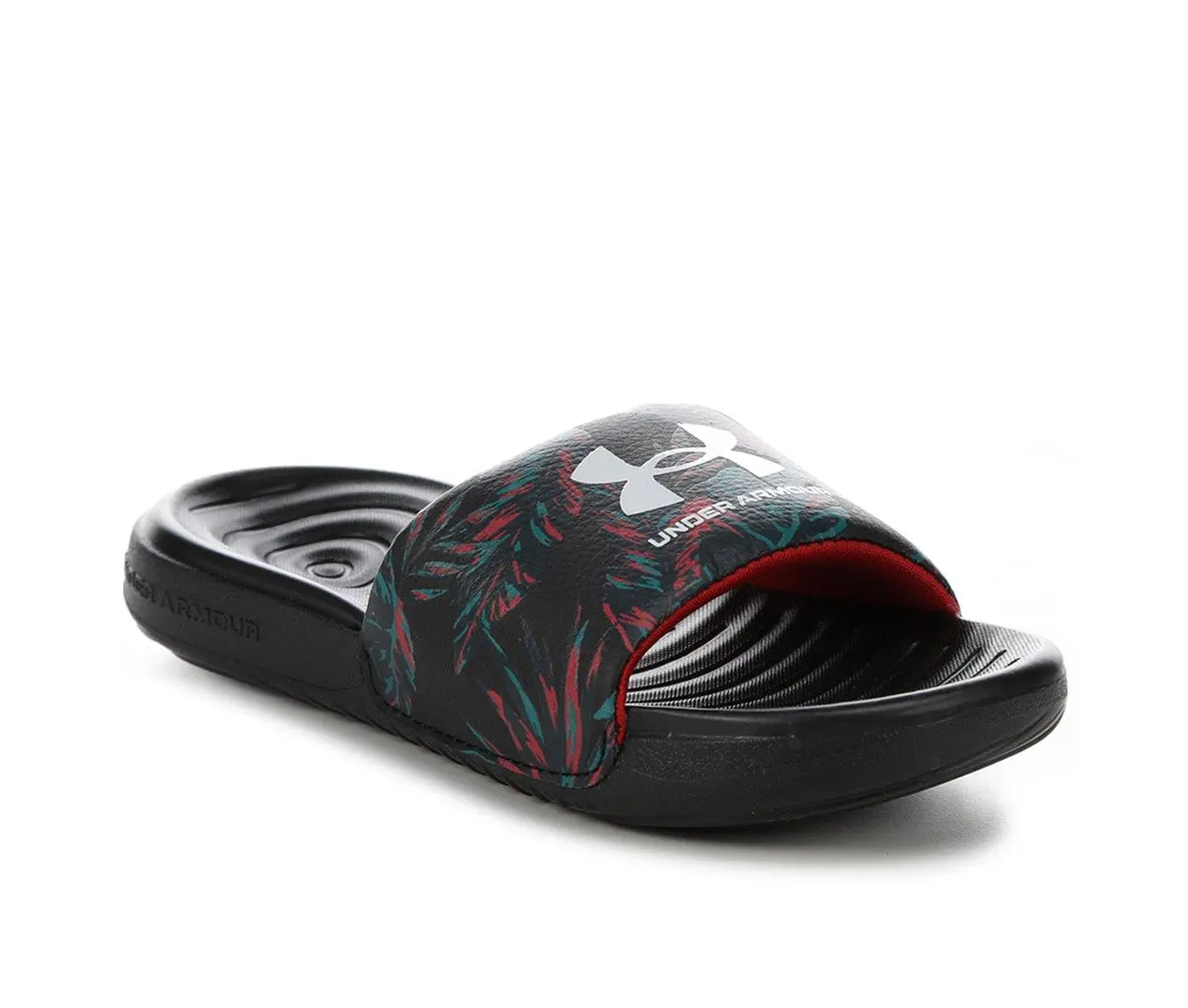 Boys' Under Armour Little Kid & Big Kid Ansa Print Sport Slides 5 Boys' Under Armour Little Kid & Big Kid Ansa Print Sport Slides - Image 3