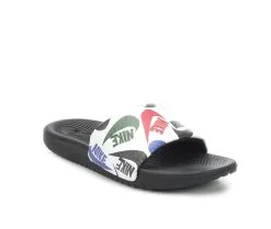 Boys' Nike Little Kid & Big Kid Kawa Print Sport Slides 10 Boys' Nike Little Kid & Big Kid Kawa Print Sport Slides -Heeled Sandals Shop 2 940