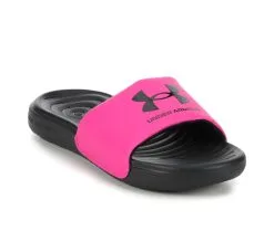 Girls' Under Armour Little Kid & Big Kid Ansa Sport Slides -Heeled Sandals Shop 2 953