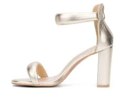 Women's New York And Company Carolyn Dress Sandals -Heeled Sandals Shop 3 125