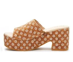 Women's Beach By Matisse Terry Platform Sandals -Heeled Sandals Shop 3 128