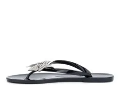 Women's Olivia Miller Becky Flip-Flops -Heeled Sandals Shop 3 195