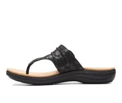 Women's Clarks Laurieann Rae Flip-Flops -Heeled Sandals Shop 3 200