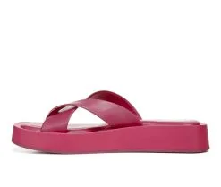 Women's Franco Sarto Jonas Platform Flip-Flops -Heeled Sandals Shop 3 255