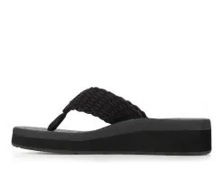 Women's Roxy Caila Flip-Flops -Heeled Sandals Shop 3 267