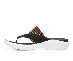 Women's BZEES Cabana Flip Flops -Heeled Sandals Shop 3 293