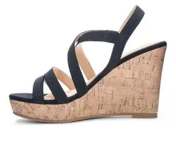 Women's CL By Laundry Bijous Wedge Sandals -Heeled Sandals Shop 3 359