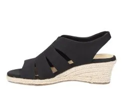 Women's Easy Street Aziza Espadrille Wedge Sandals -Heeled Sandals Shop 3 368