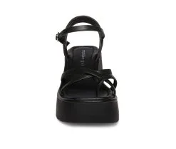 Women's Madden Girl Vaultt Platform Wedge -Heeled Sandals Shop 3 389