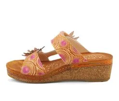 Women's L'Artiste Polka Wedge Sandals -Heeled Sandals Shop 3 441