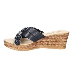 Women's TUSCANY BY EASY STREET Gessica Wedge Sandals -Heeled Sandals Shop 3 458