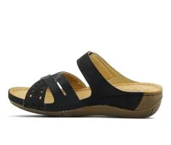 Women's Flexus Denia Footbed Sandals -Heeled Sandals Shop 3 466