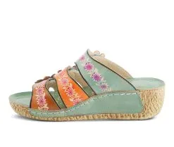 Women's L'Artiste Rosamaria Wedge Sandals -Heeled Sandals Shop 3 474