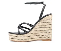 Women's New York And Company Electra Wedge Sandals -Heeled Sandals Shop 3 476