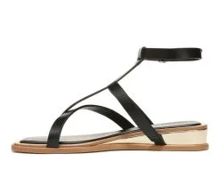 Women's Franco Sarto Sybil Low Wedge Sandals -Heeled Sandals Shop 3 495