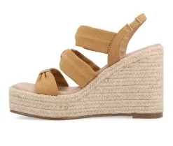 Women's Journee Collection Santorynn Espadrille Wedge Sandals -Heeled Sandals Shop 3 501