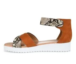 Women's Journee Collection Java Wedge Sandals -Heeled Sandals Shop 3 527