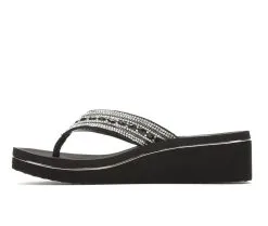 Women's Yellow Box Marcy Platform Flip-Flops -Heeled Sandals Shop 3 530