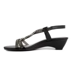 Women's London Fog Meadow Wedge Sandals -Heeled Sandals Shop 3 533