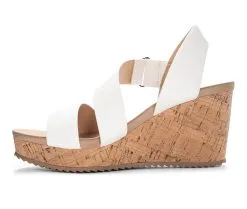 Women's CL By Laundry Kingly Wedge Sandals -Heeled Sandals Shop 3 550