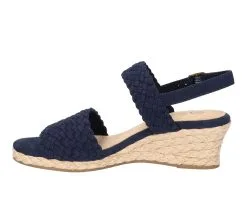 Women's Bella Vita Mariella Espadrille Wedge Sandals -Heeled Sandals Shop 3 555