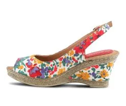 Women's Patrizia Candance-Bloom Wedges -Heeled Sandals Shop 3 565