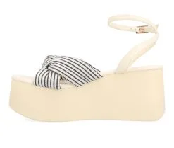 Women's Journee Collection Lailee Platform Wedge Sandals -Heeled Sandals Shop 3 649