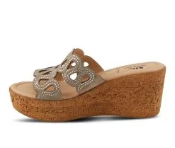 Women's SPRING STEP Mssteamy Platform Wedge Sandals -Heeled Sandals Shop 3 657