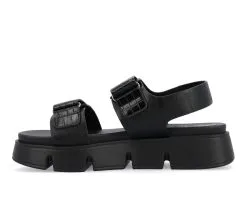 Women's Journee Collection Maely Platform Sandals -Heeled Sandals Shop 3 658