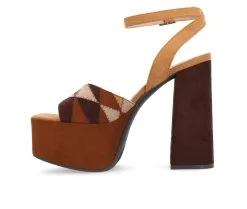 Women's Journee Collection Asherby Platform Dress Sandals -Heeled Sandals Shop 3 676