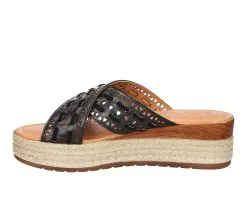 Women's Bella Vita Italy Exa-Italy Espadrille Wedge Sandals 11 Women's Bella Vita Italy Exa-Italy Espadrille Wedge Sandals -Heeled Sandals Shop 3 678