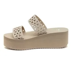 Women's Rocket Dog Hippy Wedge Sandals -Heeled Sandals Shop 3 724