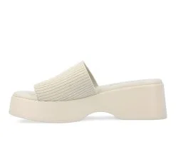 Women's Journee Collection Emani Platform Sandals -Heeled Sandals Shop 3 765