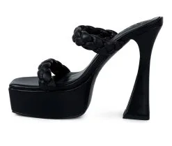 Women's Rag & Co Pin Dress Sandals -Heeled Sandals Shop 3 783