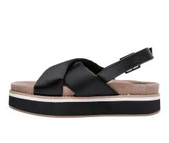 Women's Jane And The Shoe Alma Flatform Sandals -Heeled Sandals Shop 3 789