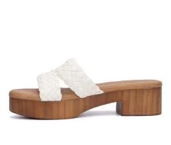 Women's Olivia Miller Hanalei Dress Sandals -Heeled Sandals Shop 3 8