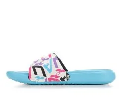 Girls' Under Armour Little Kid & Big Kid Ansa Print Sport Slides -Heeled Sandals Shop 3 837