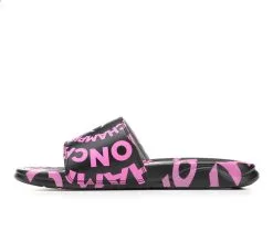 Girls' Champion Little Kid & Big Kid Mega Slide Swirl Sport Slides -Heeled Sandals Shop 3 853