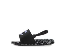 Boys' Champion Toddler Mega Script Repeat Sport Slides 11 Boys' Champion Toddler Mega Script Repeat Sport Slides -Heeled Sandals Shop 3 858